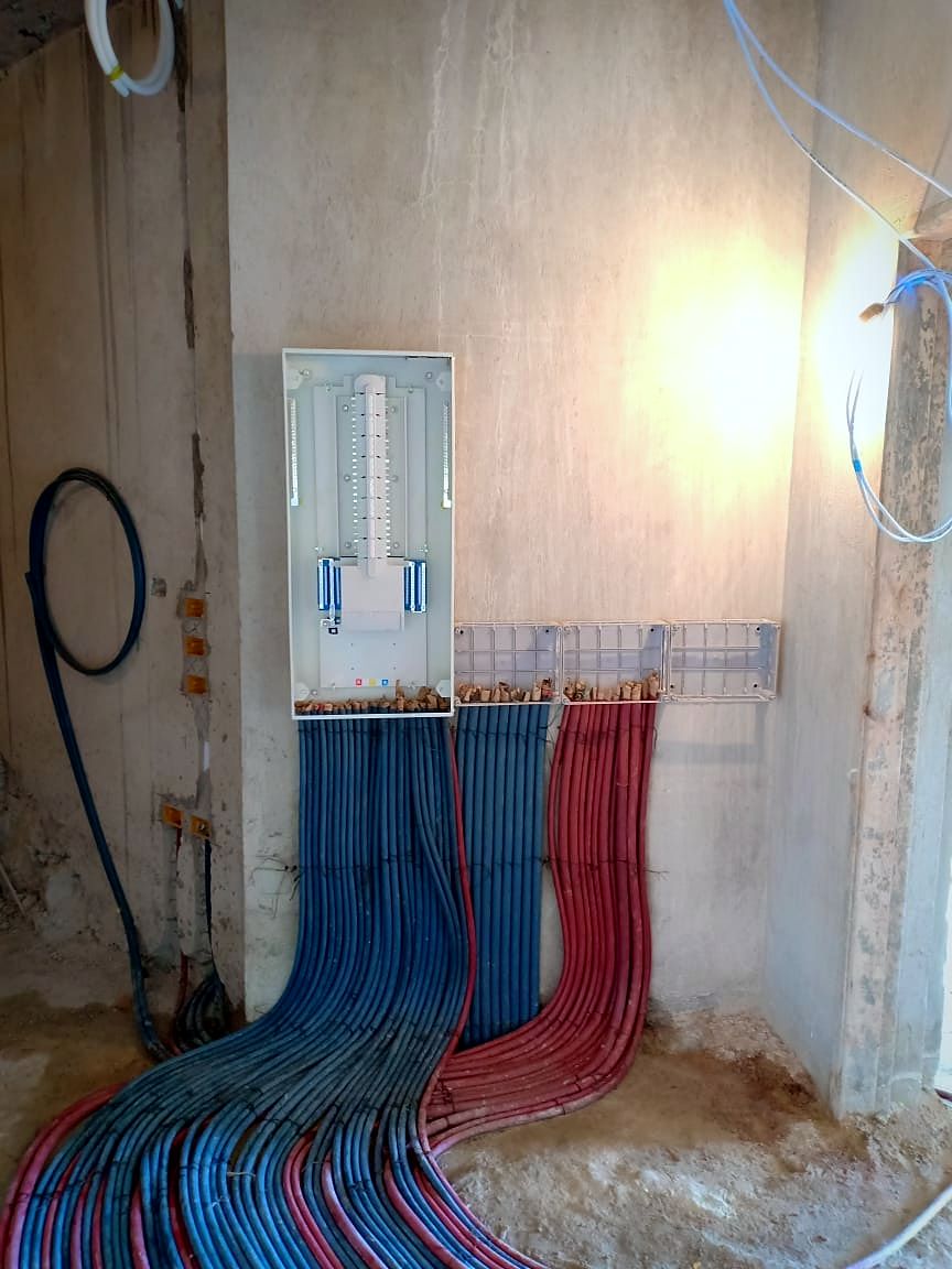 Electrical, Control & Boards — photographed on site