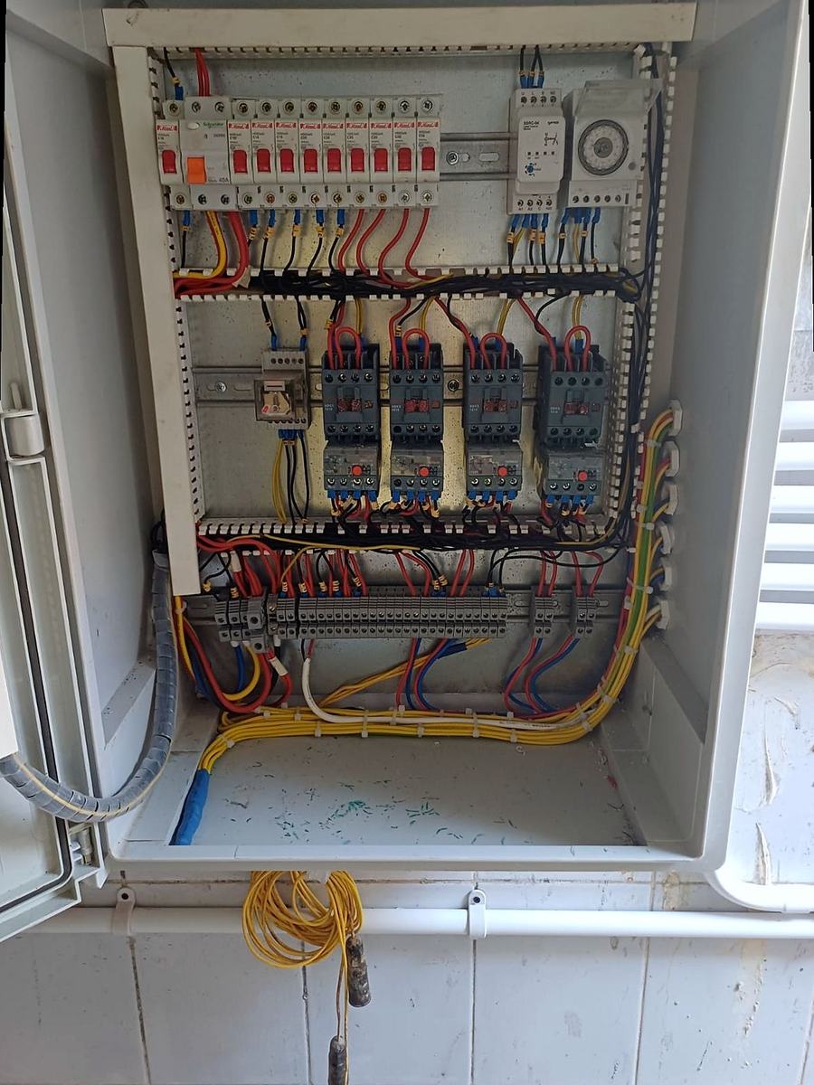 Electrical, Control & Boards — photographed on site