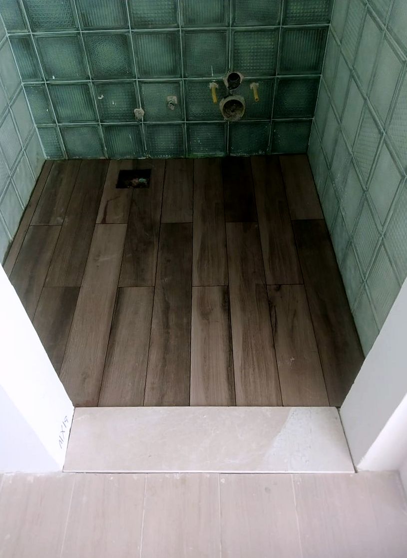 Bathrooms after