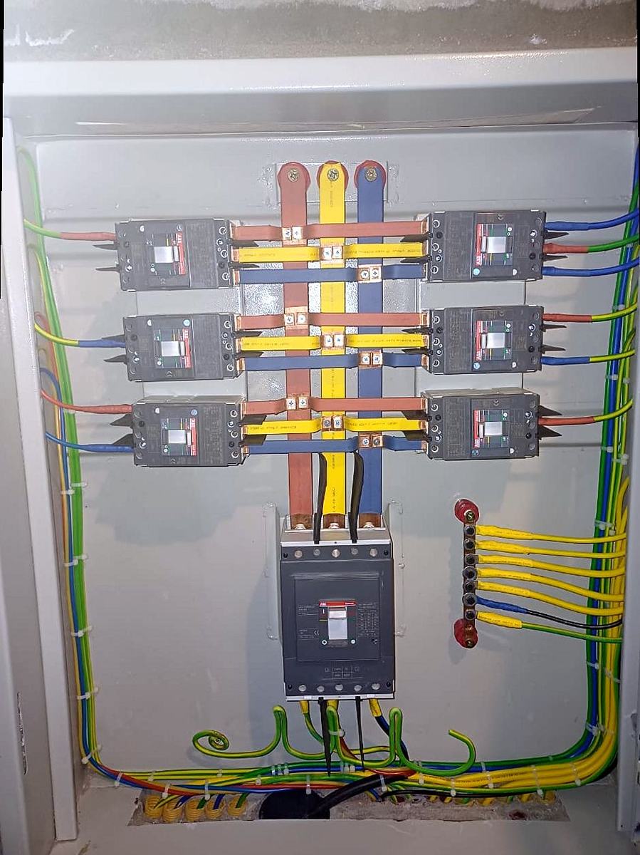 Electrical, Control & Boards — photographed on site