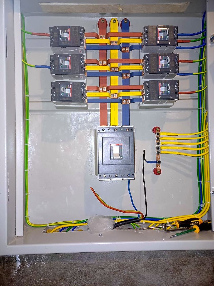 Electrical, Control & Boards — photographed on site
