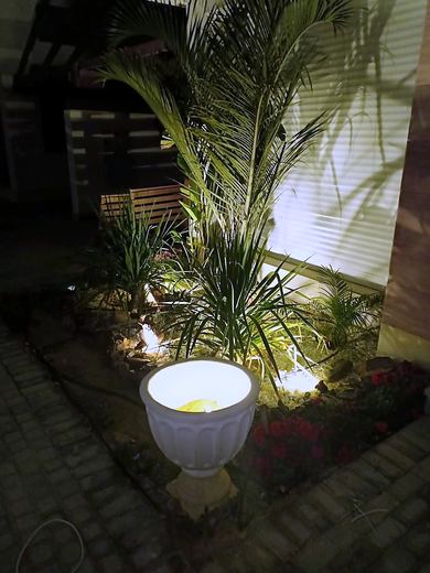 Villa Garden & Façade Lighting — Fifth Settlement, New Cairo