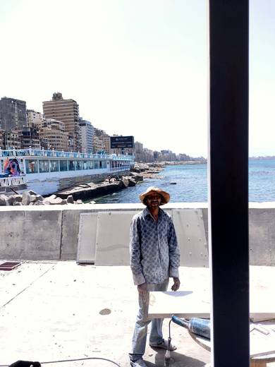 تكسية حجر، كورنيش الإسكندرية — frame 076