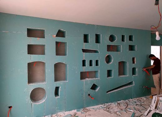 Gypsum Ceilings & Wall Mouldings — frame 1228