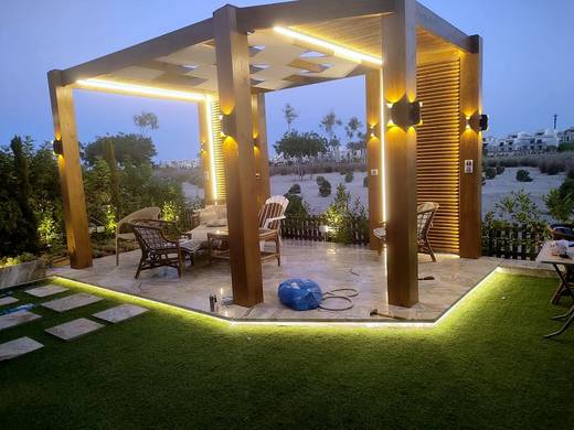 Garden Pergola & Landscape Lighting — frame 749