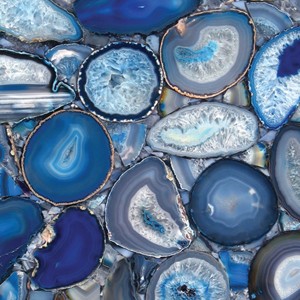 Blue Agate — تفاصيل السطح