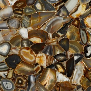 Brown Agate — surface detail